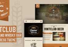 Photo of [Download-S2] VintClub v1.0.4 - A Pub and Whisky Bar WordPress Theme