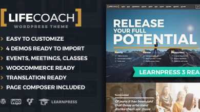 Photo of [Download-S2] Life Coach v2.2.5 - WordPress Theme
