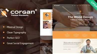 Photo of [Download-S2] Corgan v1.4.2 - Woodworks, Carpentry and Flooring WordPress Theme
