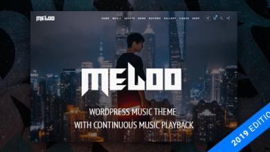 Photo of [Download-S2] Meloo v2.5.4 - Music Producers, DJ & Events Theme for WordPress