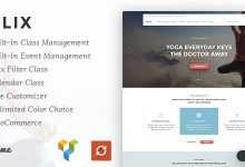 Photo of [Download-S2] Helix v1.2.9 - Yoga Club Calendar WordPress Theme