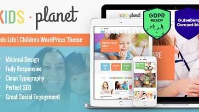 Photo of [Download-S2] Kids Planet v2.2.3 - A Multipurpose Children WordPress Theme for Kindergarten and Playgroup