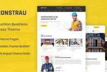 Photo of [Download-S2] Constrau v1.0.0 - Construction Business WordPress Theme