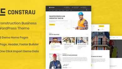 Photo of [Download-S2] Constrau v1.0.0 - Construction Business WordPress Theme
