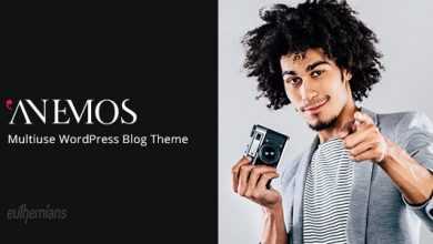 Photo of [Download-S2] Anemos v2.1.1 - A Multiuse Blogging WordPress Theme