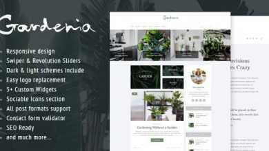 Photo of [Download-S2] Gardenia v2.1.2 - A Stylish Gardening Personal Blog WordPress Theme