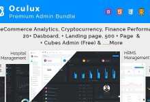 Photo of [Download-S2] Oculux Mega Bundle v2.7.0 - Responsive Admin Dashboard Template & ui kit