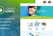 Photo of [Download-S2] Contact Lenses Store & Vision Therapy Clinic Doctor v1.2 - WordPress Theme