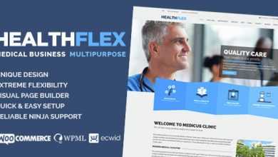 Photo of [Download-S2] HEALTHFLEX v1.6.2 - Medical Health WordPress Theme