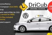Photo of [Download-S2] DriCub v1.6 - Driving School WordPress Theme