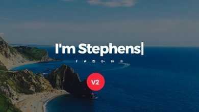 Photo of [Download-S2] Stephens v2.0 - Personal Portfolio Template
