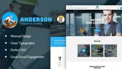 Photo of [Download-S2] Anderson v1.2.1 - Industrial Roofing Services Construction WordPress Theme