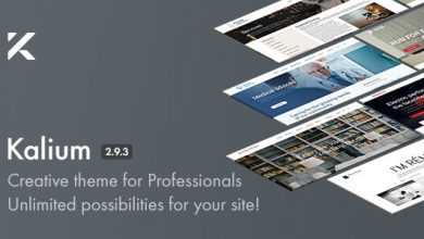 Photo of [Download-S2] Kalium v2.9.3 - Creative Theme for Professionals