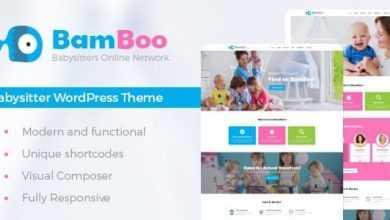 Photo of [Download-S2] BamBoo v1.1 - Child Care & Kids Babysitting Children WordPress Theme
