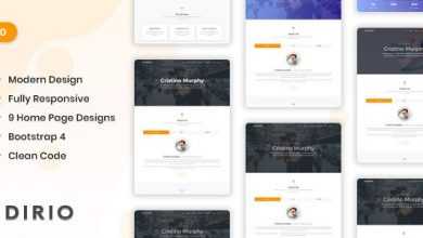 Photo of [Download-S2] Dirio v1.0 - Personal Portfolio and Resume Template