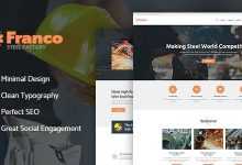 Photo of [Download-S2] Franco v1.2.1 - Steel Factory & Industrial Plant Manufactoring WordPress Theme