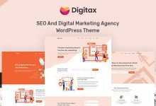 Photo of [Download-S2] Digitax v1.0.1 - SEO & Digital Marketing Agency WordPress Theme