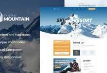 Photo of [Download-S2] Snow Mountain v1.2.2 - Ski Resort & Snowboard School WordPress Theme