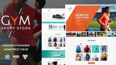 Photo of [Download-S2] GYM v1.2.2 - Sports Clothing & Equipment Store WordPress Theme