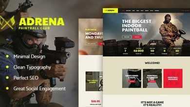 Photo of [Download-S2] Adrena v1.2.1 - Airsoft Club & Paintball WordPress Theme