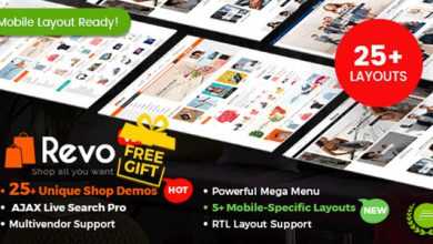 Photo of [Download-S2] Revo v3.5.0 - Multi-purpose WooCommerce WordPress Theme