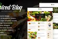 Photo of [Download-S2] Spiced Blog v1.5.4 - A Crisp Recipes & Food Personal Page WordPress Theme