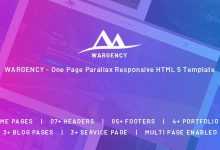Photo of [Download-S2] Wargency v1.0 - Onepage Creative Agency Responsive HTML5 Template