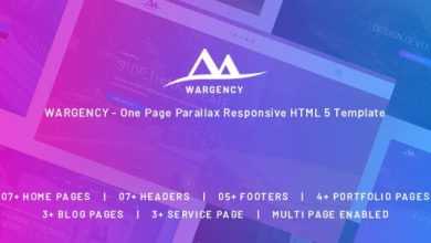 Photo of [Download-S2] Wargency v1.0 - Onepage Creative Agency Responsive HTML5 Template