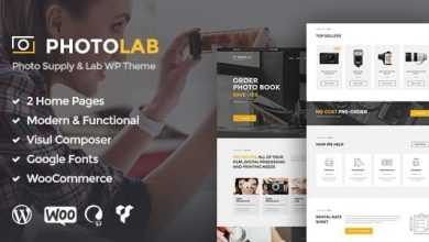 Photo of [Download-S2] PhotoLab v1.7 - A Trendy Picture Company & Stock Image Supply Store WordPress Theme