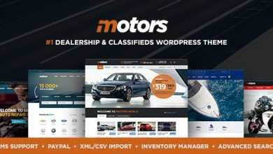 Photo of [Download-S2] Motors v4.6.3 - Automotive, Cars, Vehicle, Boat Dealership