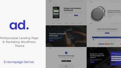 Photo of [Download-S2] Advent v1.3.1 - Digital Marketing WordPress Theme