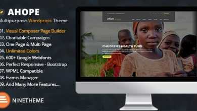 Photo of [Download-S2] Ahope v2.2.5 - Nonprofit WordPress Theme