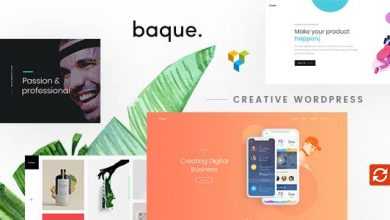 Photo of [Download-S2] Baque v1.0.5 - Multipurpose Onepage Creative WP Theme
