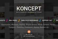 Photo of [Download-S2] Koncept - Responsive Multi-Concept Wordpress Theme