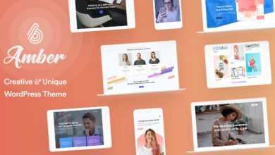 Photo of [Download-S2] Amber Six v1.0 - Creative and Multipurpose WordPress Theme