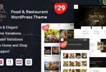 Photo of [Download-S2] Deliciko v1.4 - Restaurant WordPress Theme