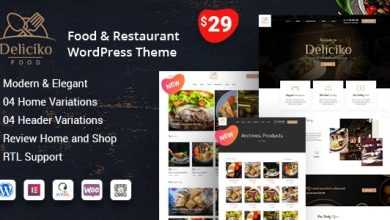Photo of [Download-S2] Deliciko v1.4 - Restaurant WordPress Theme
