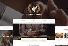 Photo of [Download-S2] Faith & Hope v1.2 - A Modern Church & Religion Non-Profit WordPress Theme