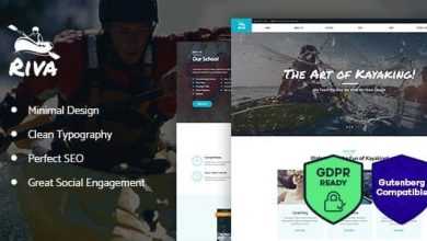 Photo of [Download-S2] Riva v1.5.1 - Kayaking / Paddling / Water Sports & Outdoors WordPress Theme