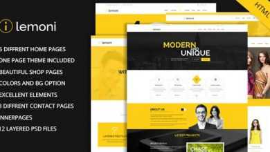 Photo of [Download-S2] Lemoni v1.1 - Multipurpose HTML5 Template