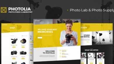 Photo of [Download-S2] Photolia v1.0.3 - Photo Company & Supply Store WordPress Theme