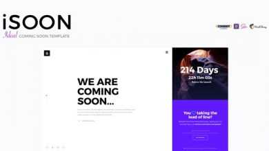 Photo of [Download-S2] iSOON - Ideal Coming Soon Template (Updated)