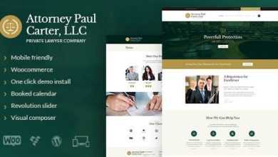 Photo of [Download-S2] The Law v1.6.2 - A Classic Legal Advisers & Attorneys WordPress Theme