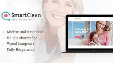 Photo of [Download-S2] SmartClean v1.1.1 - Housekeeping, Washing & Cleaning Company WordPress Theme