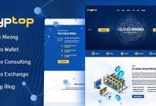 Photo of [Download-S2] CrypTop v1.0.2 - ICO Landing and CryptoCurrency WordPress Theme