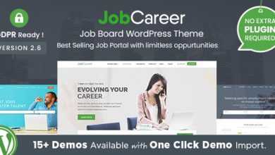 Photo of [Download-S2] JobCareer v2.9 - Job Board Responsive WordPress Theme