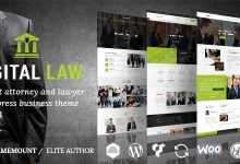 Photo of [Download-S2] Digital Law v8.0 - Attorney & Legal Advisor WordPress Theme