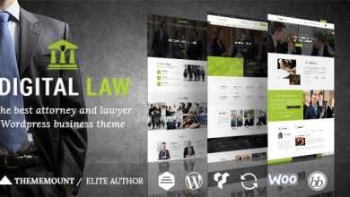 Photo of [Download-S2] Digital Law v8.0 - Attorney & Legal Advisor WordPress Theme