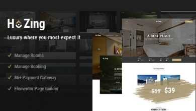 Photo of [Download-S2] Hozing Hotel Booking v1.0.5 - WordPress Theme