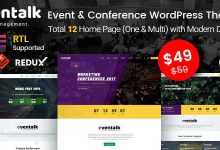 Photo of [Download-S2] EvenTalk v1.5.7 - Event Conference WordPress Theme for Event and Conference